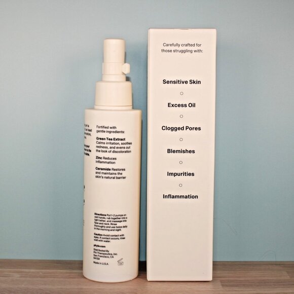 PHYLA pH Balancing Gel Face Cleanser For Pores, Acne, Blemishes, & Oiliness NIB - Picture 5 of 8